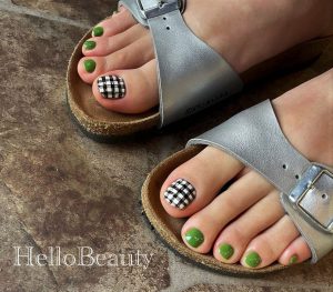 Summer foot nail　art　2021